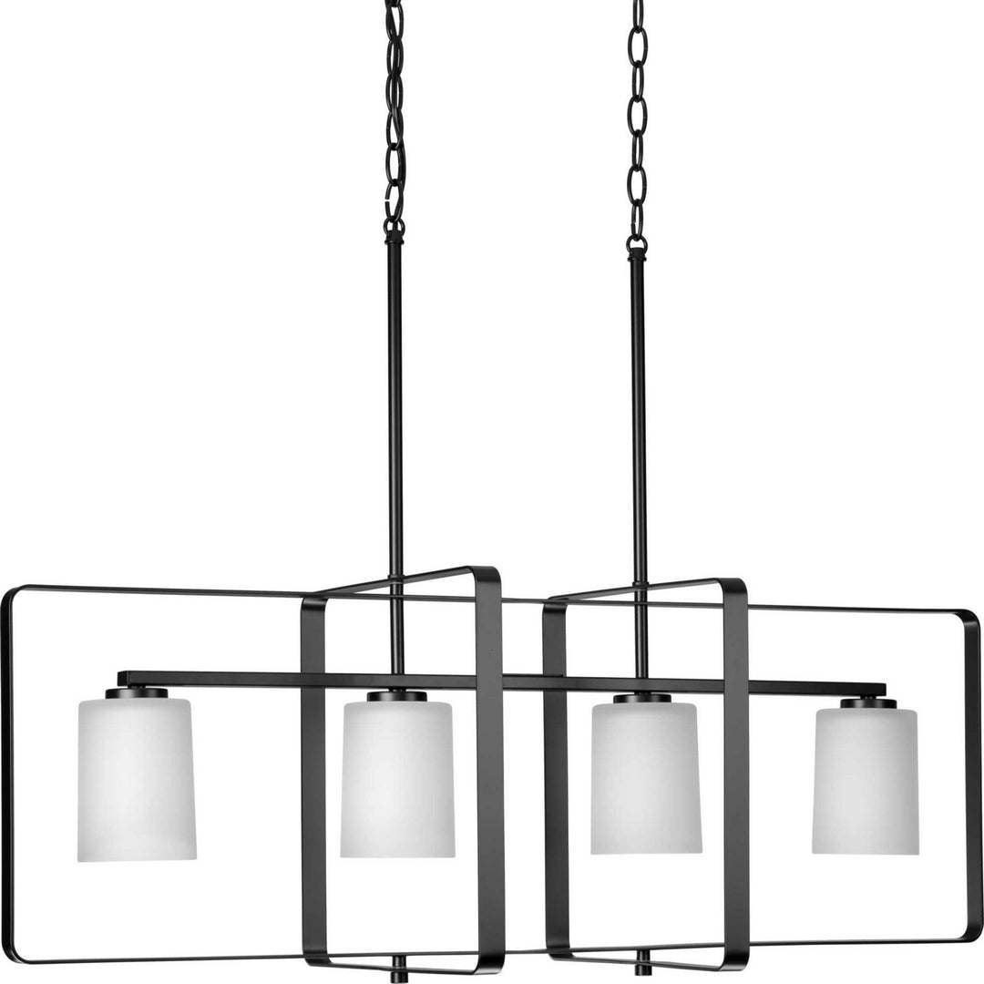 Progress Canada - P400287-31M - Four Light Island Pendant - League - Matte Black