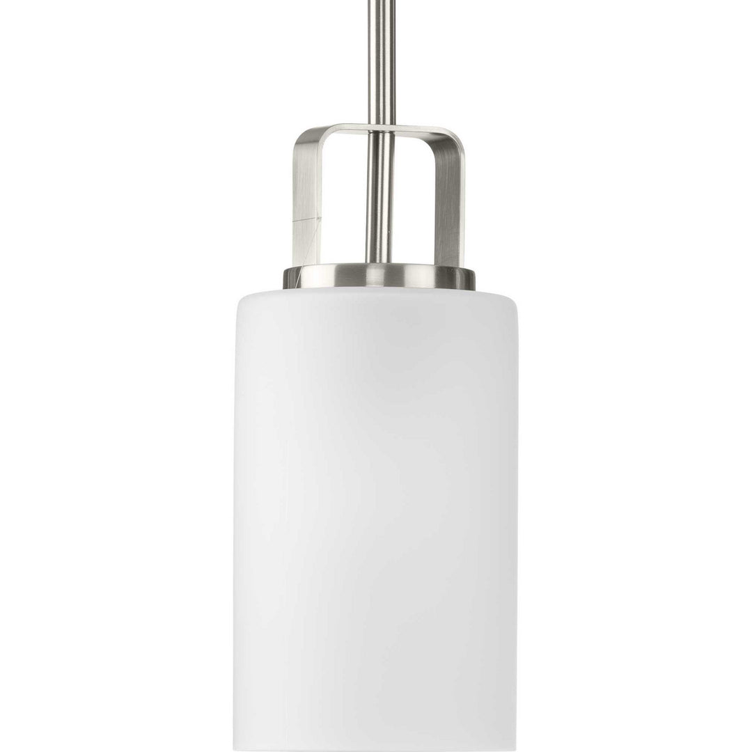 League One Light Mini Pendant in Brushed Nickel - available from The Lighting Shoppe, trusted by Canadian homeowners