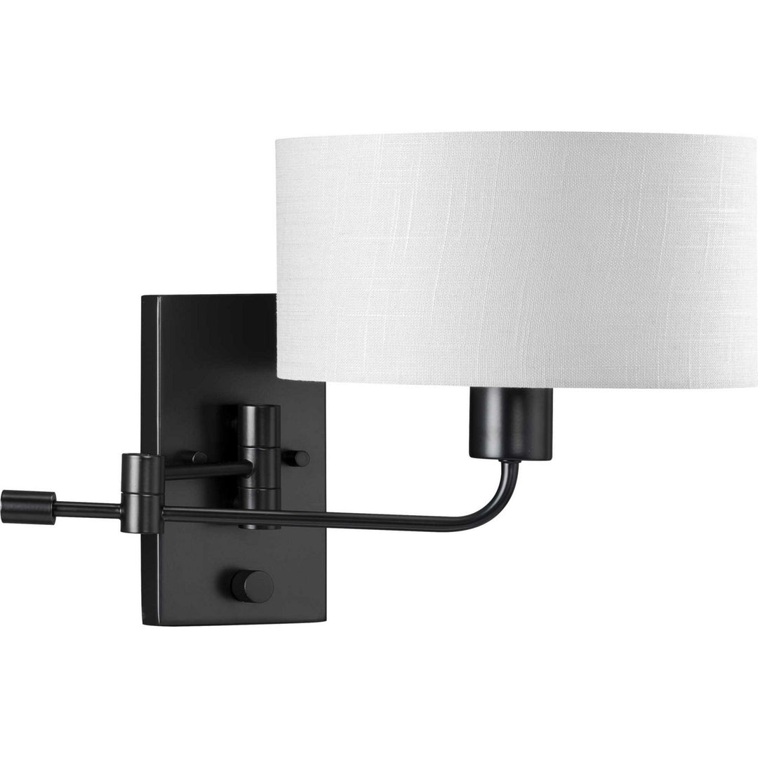 Carrick One Light Wall Bracket in Matte Black - available from The Lighting Shoppe, trusted by Canadian homeowners