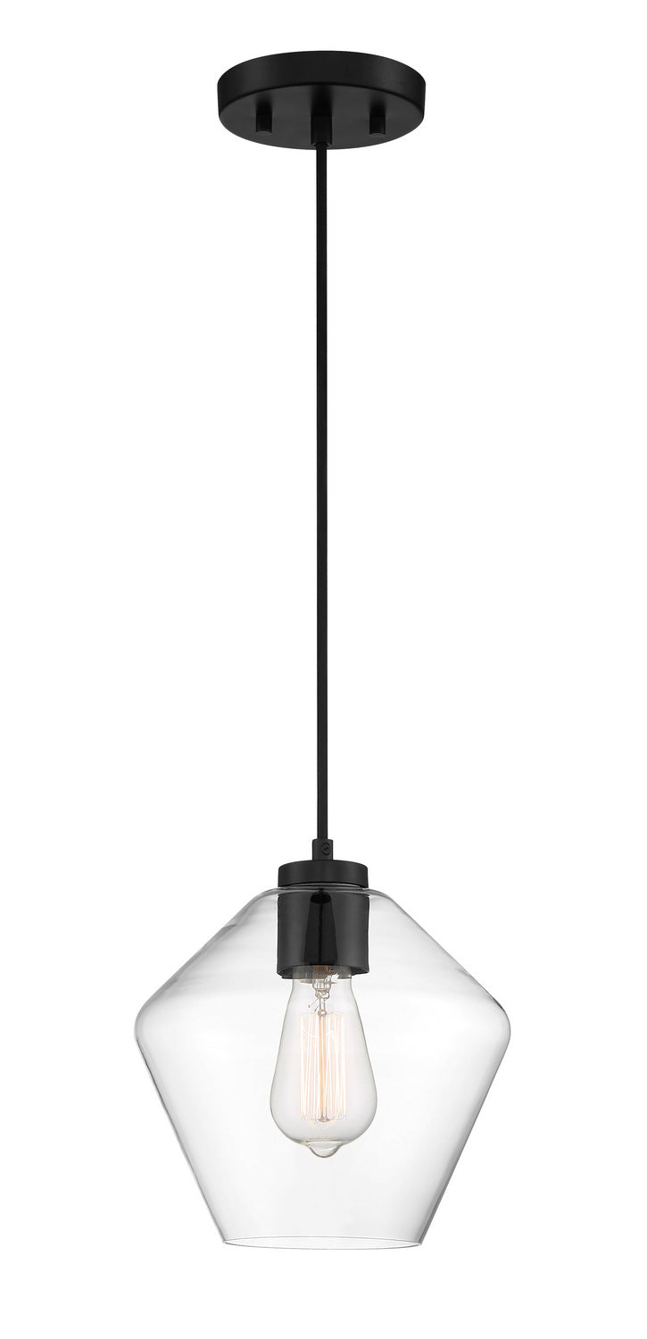 Clarity One Light Pendant in Coal - available from The Lighting Shoppe, trusted by Canadian homeowners