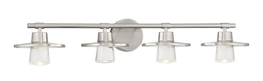 Beacon Avenue LED Bath Light in Brushed Nickel - available from The Lighting Shoppe, trusted by Canadian homeowners