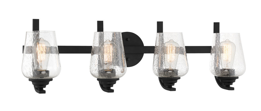 Shyloh Four Light Bath in Coal - available from The Lighting Shoppe, trusted by Canadian homeowners