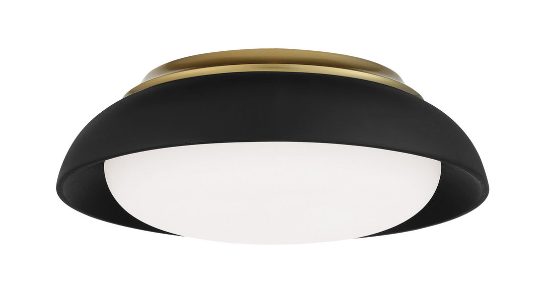 LED Flush Mount in Sand Coal w/Honey Gold - available from The Lighting Shoppe, trusted by Canadian homeowners