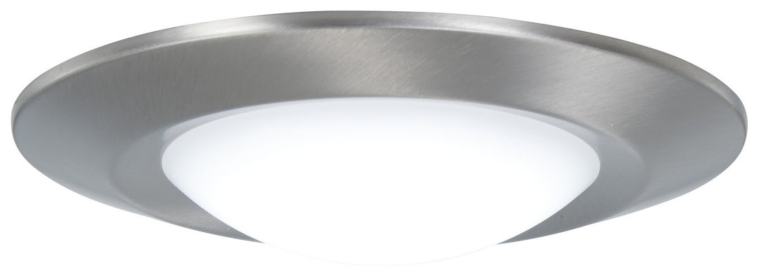 LED Flush Mount in Brushed Nickel - available from The Lighting Shoppe, trusted by Canadian homeowners