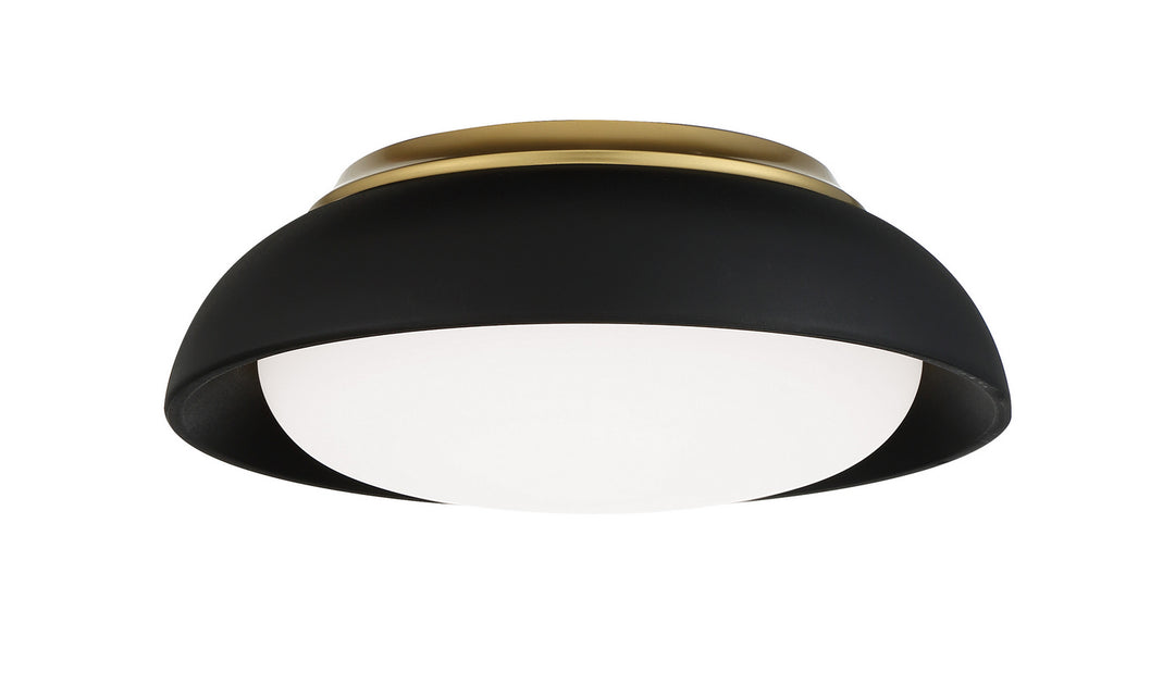 LED Flush Mount in Sand Coal w/Honey Gold - available from The Lighting Shoppe, trusted by Canadian homeowners