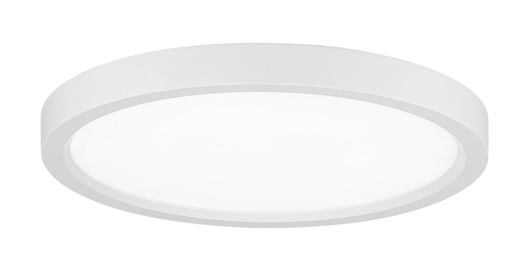 LED Flush Mount in White - available from The Lighting Shoppe, trusted by Canadian homeowners