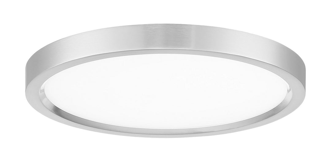 LED Flush Mount in Brushed Nickel - available from The Lighting Shoppe, trusted by Canadian homeowners