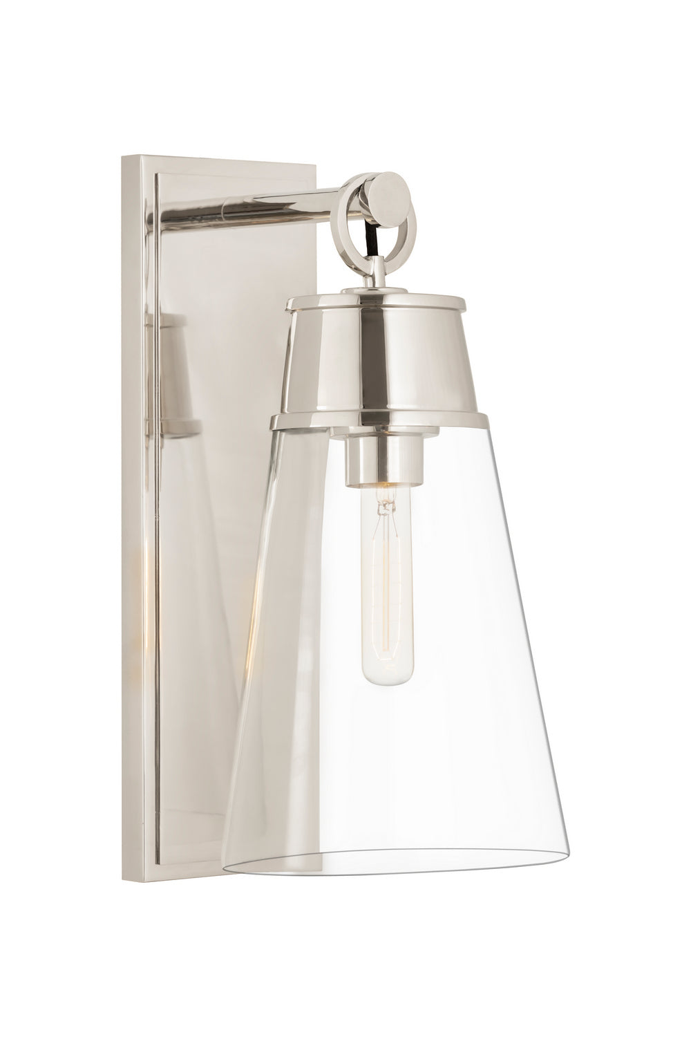 Z-Lite Canada - 2300-1SL-PN - One Light Wall Sconce - Wentworth - Polished Nickel