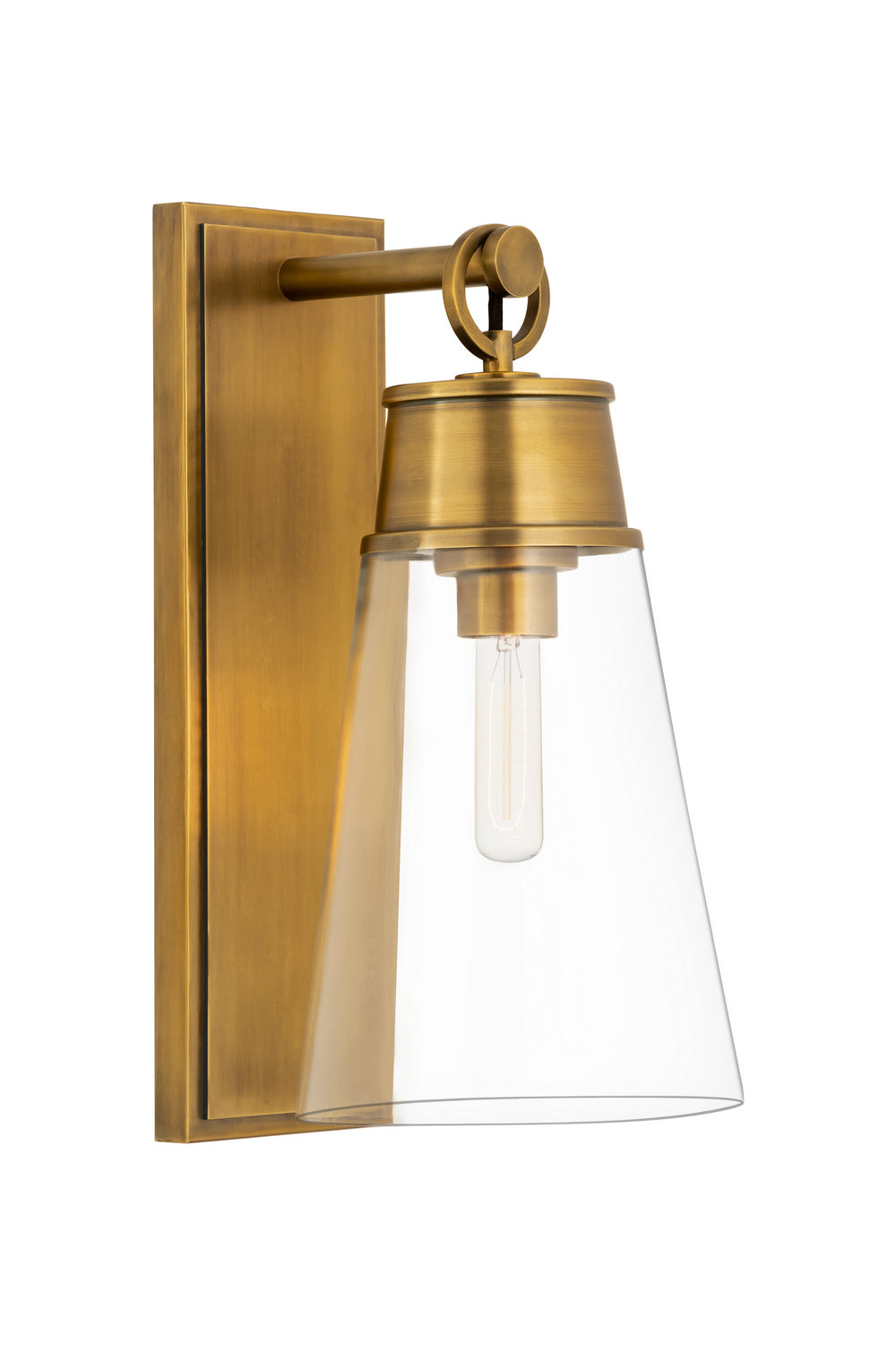 Z-Lite Canada - 2300-1SL-RB - One Light Wall Sconce - Wentworth - Rubbed Brass