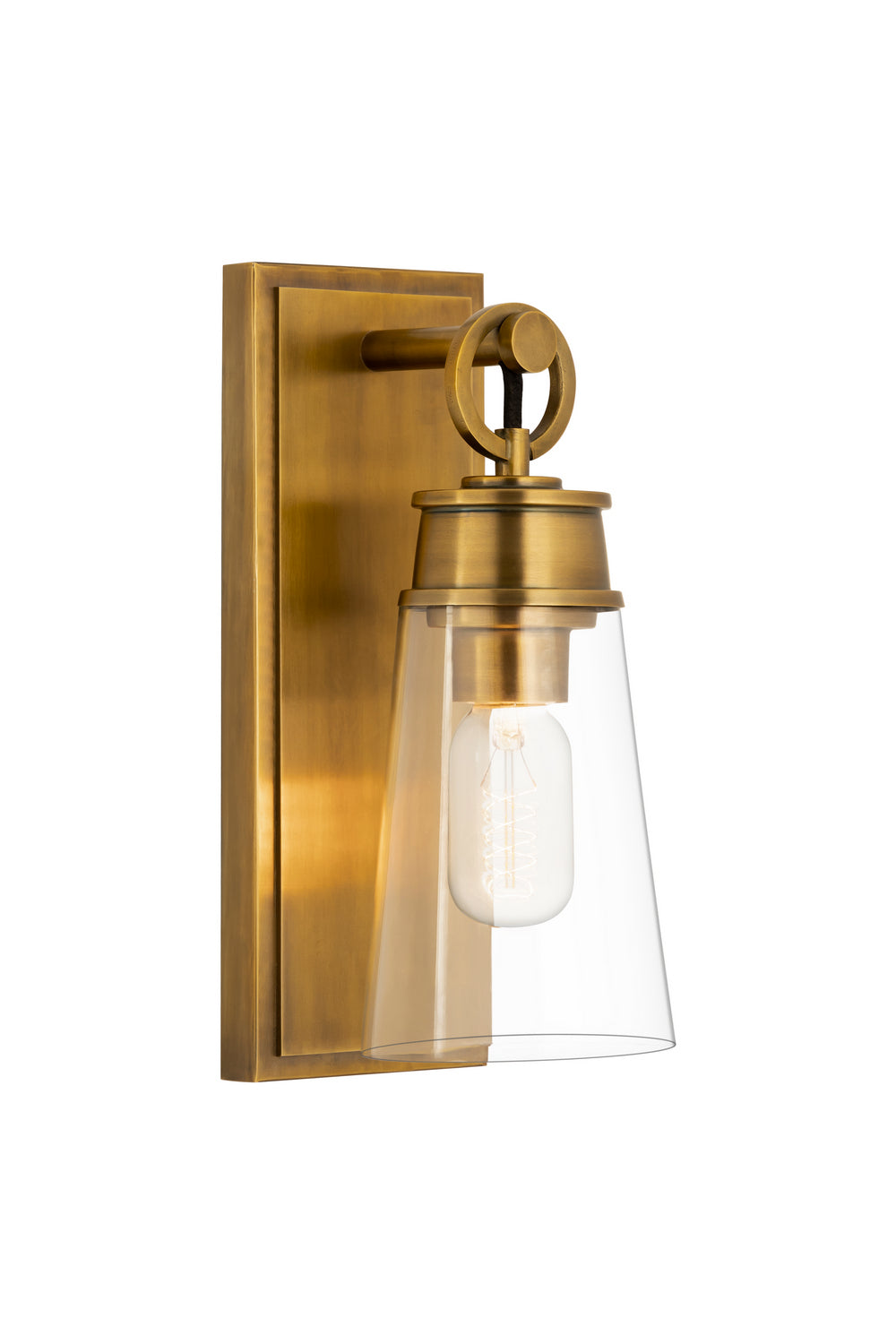Z-Lite Canada - 2300-1SS-RB - One Light Wall Sconce - Wentworth - Rubbed Brass