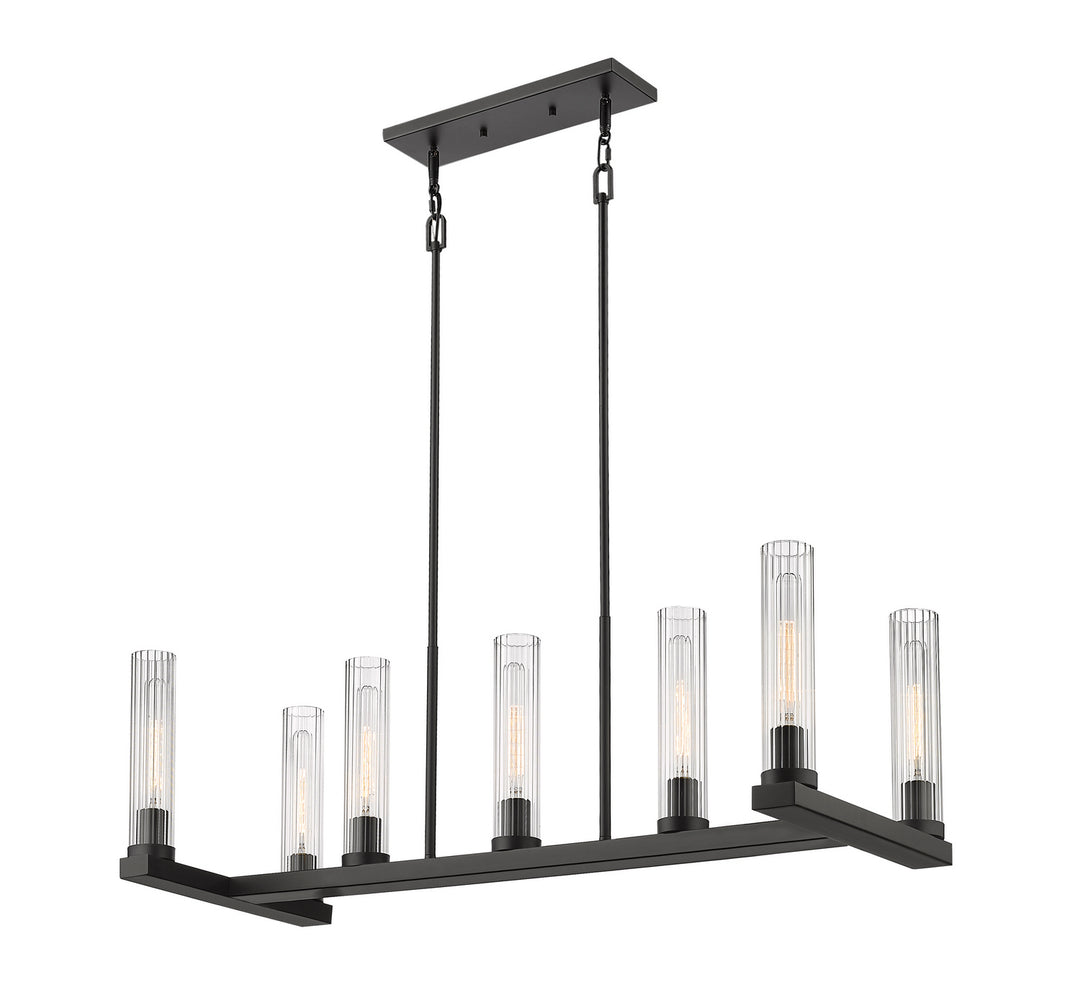 Z-Lite Canada - 3031-7L-BRZ - Seven Light Linear Chandelier - Beau - Bronze
