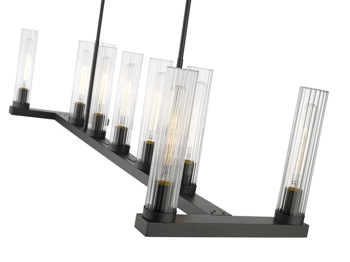 Z-Lite Canada - 3031-9L-BRZ - Nine Light Linear Chandelier - Beau - Bronze