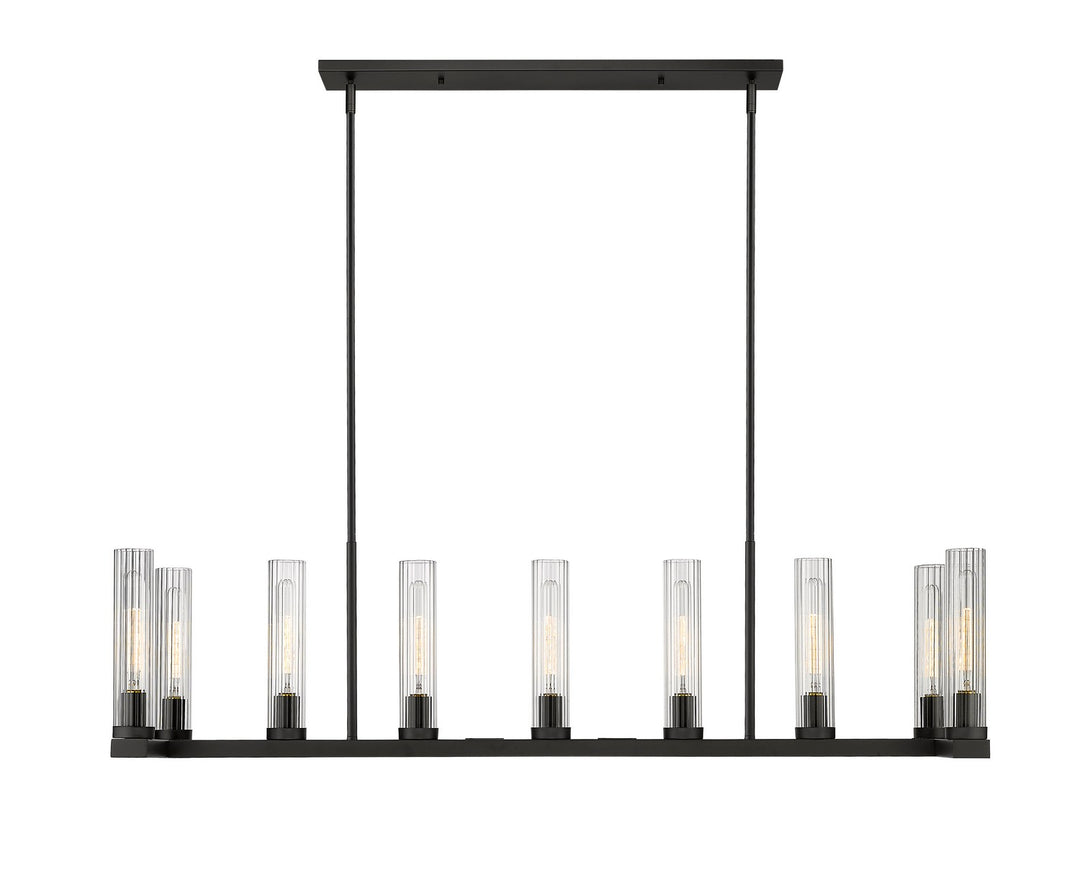 Z-Lite Canada - 3031-9L-BRZ - Nine Light Linear Chandelier - Beau - Bronze