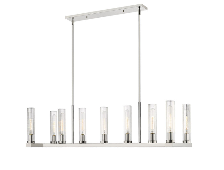 Z-Lite Canada - 3031-9L-PN - Nine Light Linear Chandelier - Beau - Polished Nickel
