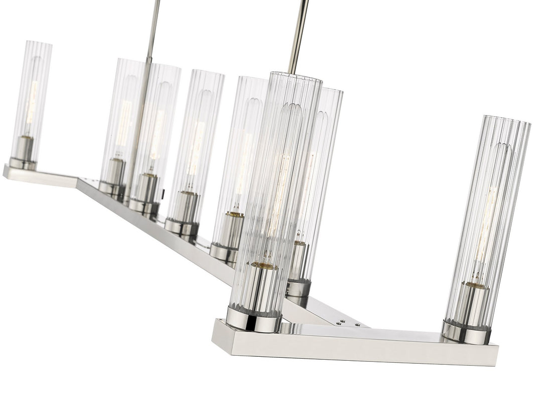 Z-Lite Canada - 3031-9L-PN - Nine Light Linear Chandelier - Beau - Polished Nickel