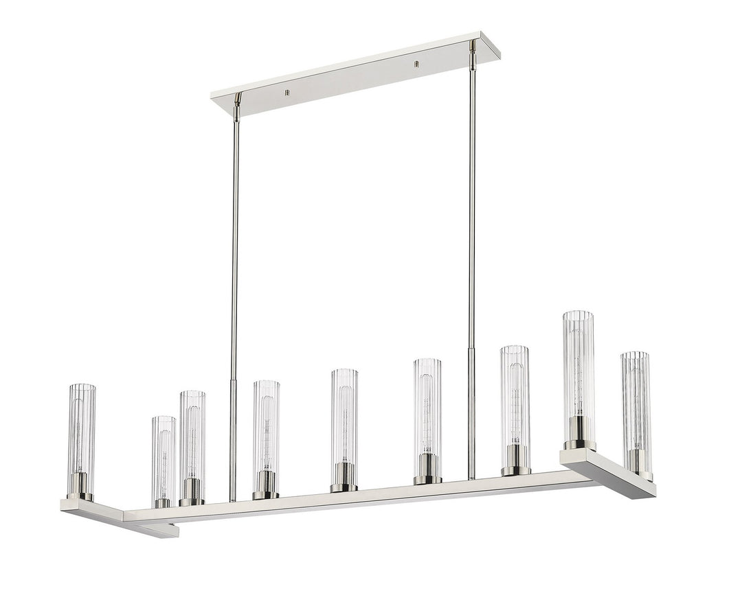 Z-Lite Canada - 3031-9L-PN - Nine Light Linear Chandelier - Beau - Polished Nickel