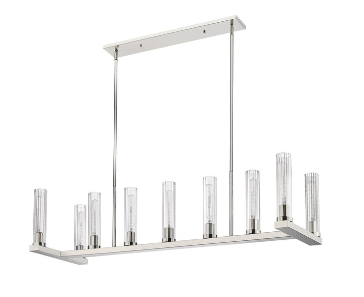 Z-Lite Canada - 3031-9L-PN - Nine Light Linear Chandelier - Beau - Polished Nickel