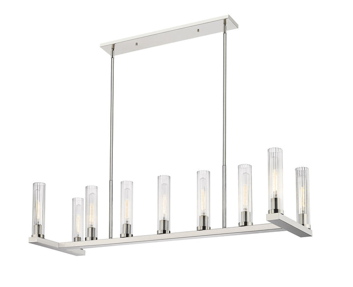 Z-Lite Canada - 3031-9L-PN - Nine Light Linear Chandelier - Beau - Polished Nickel