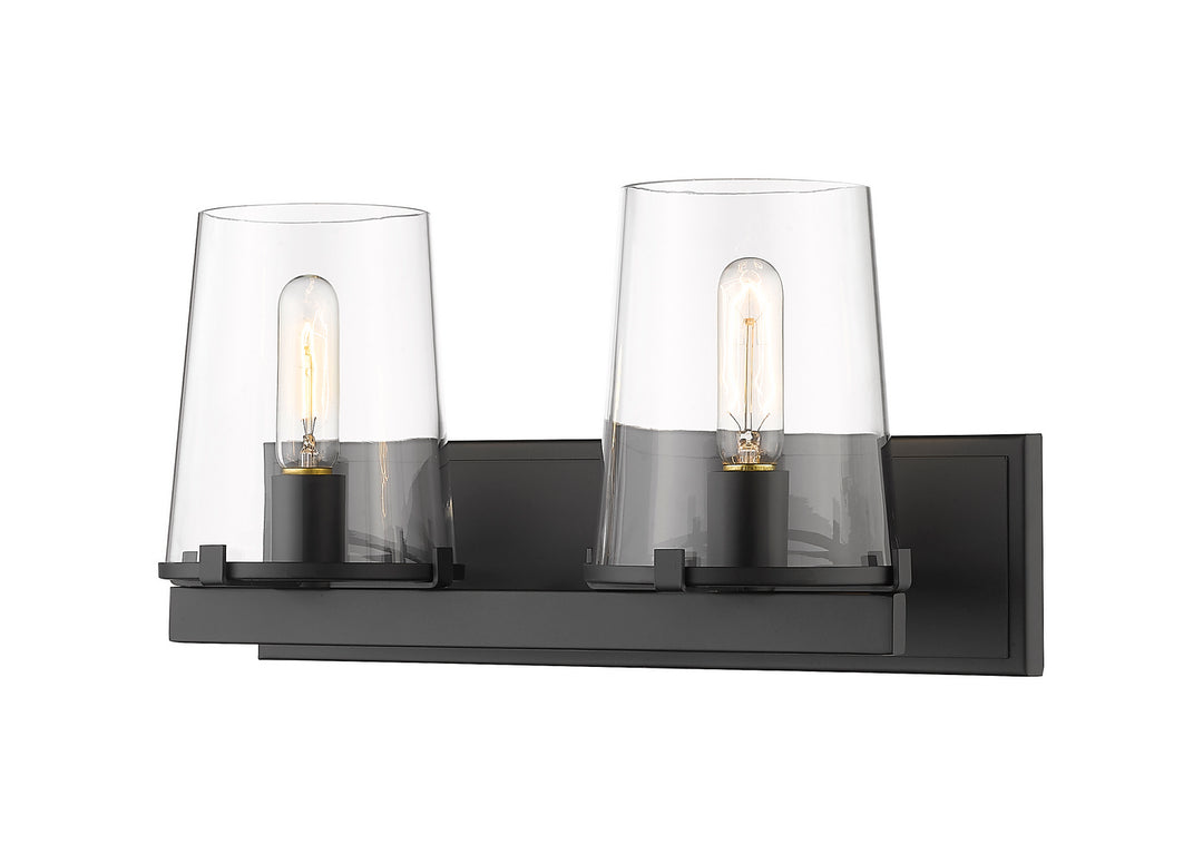 Z-Lite Canada - 3032-2V-MB - Two Light Vanity - Callista - Matte Black