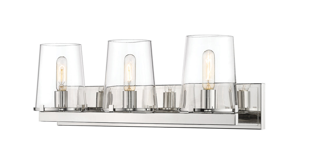 Z-Lite Canada - 3032-3V-PN - Three Light Vanity - Callista - Polished Nickel