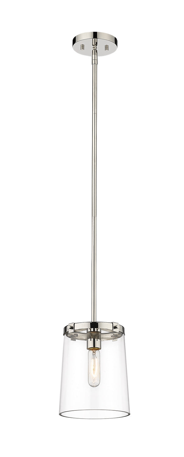 Callista One Light Pendant in Polished Nickel - available from The Lighting Shoppe, trusted by Canadian homeowners
