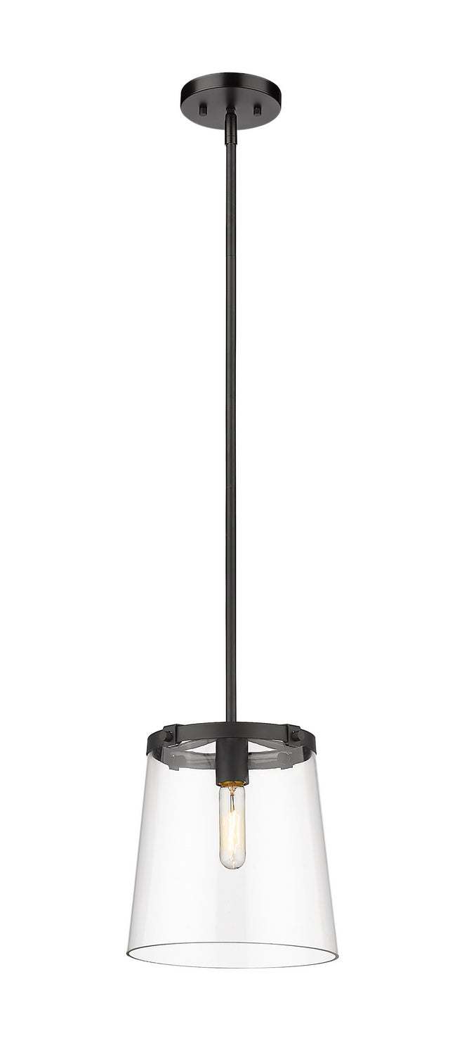 Callista One Light Pendant in Matte Black - available from The Lighting Shoppe, trusted by Canadian homeowners
