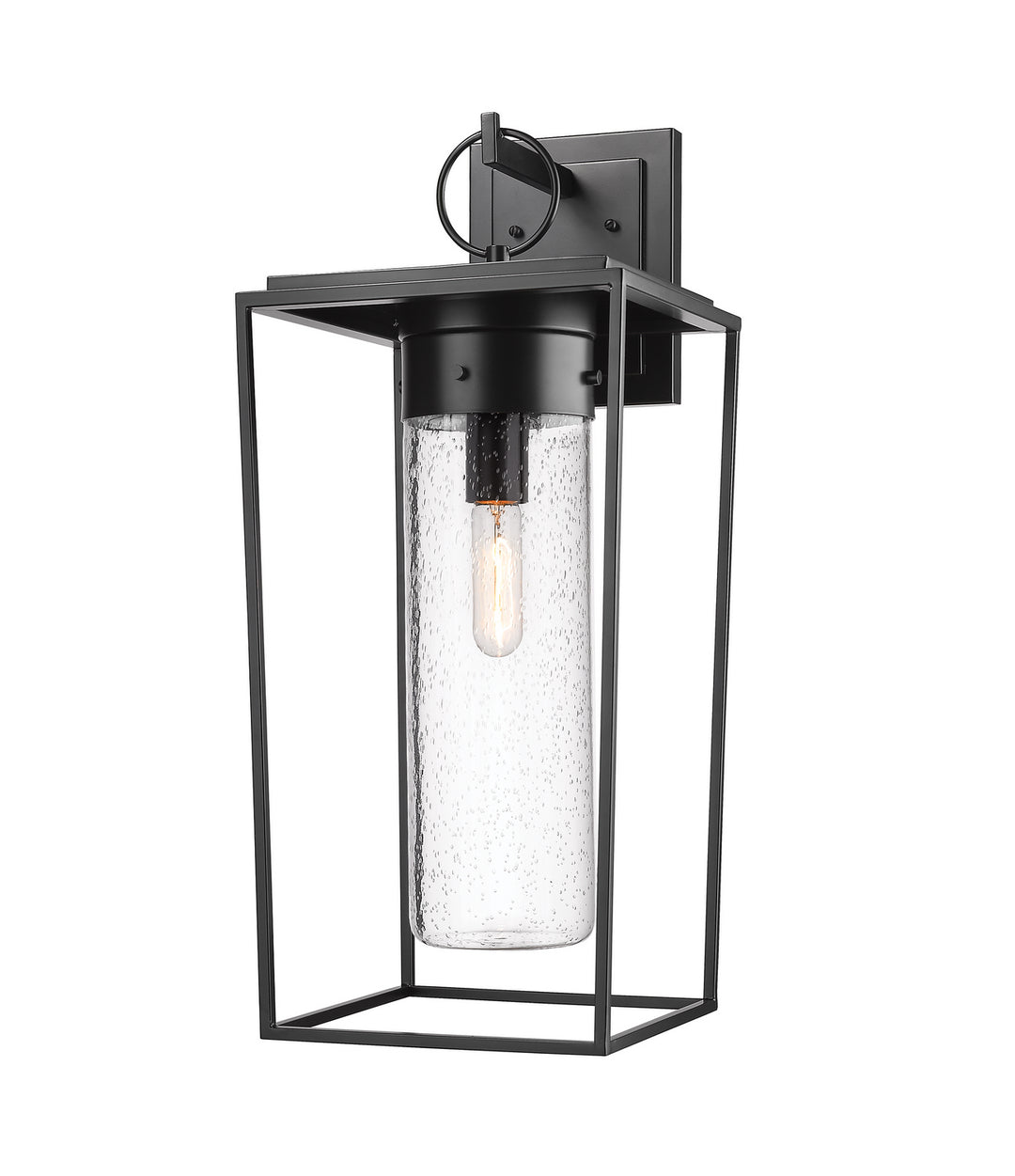 Sheridan One Light Outdoor Wall Light in Black - available from The Lighting Shoppe, trusted by Canadian homeowners