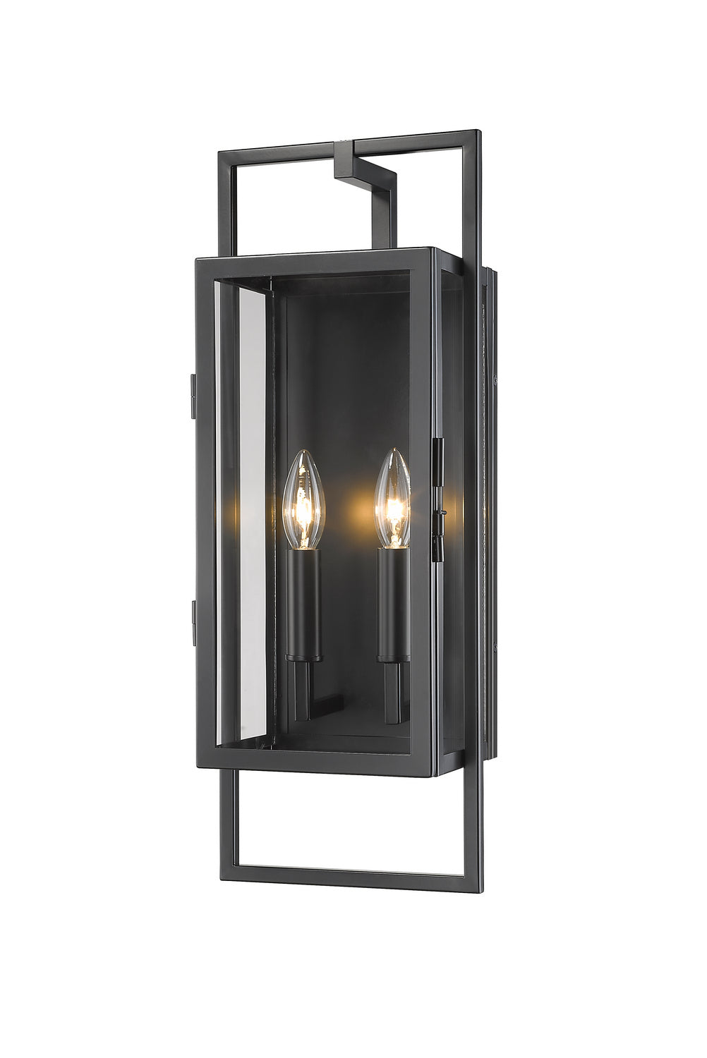 Z-Lite Canada - 598M-BK - Two Light Outdoor Wall Sconce - Lucian - Black