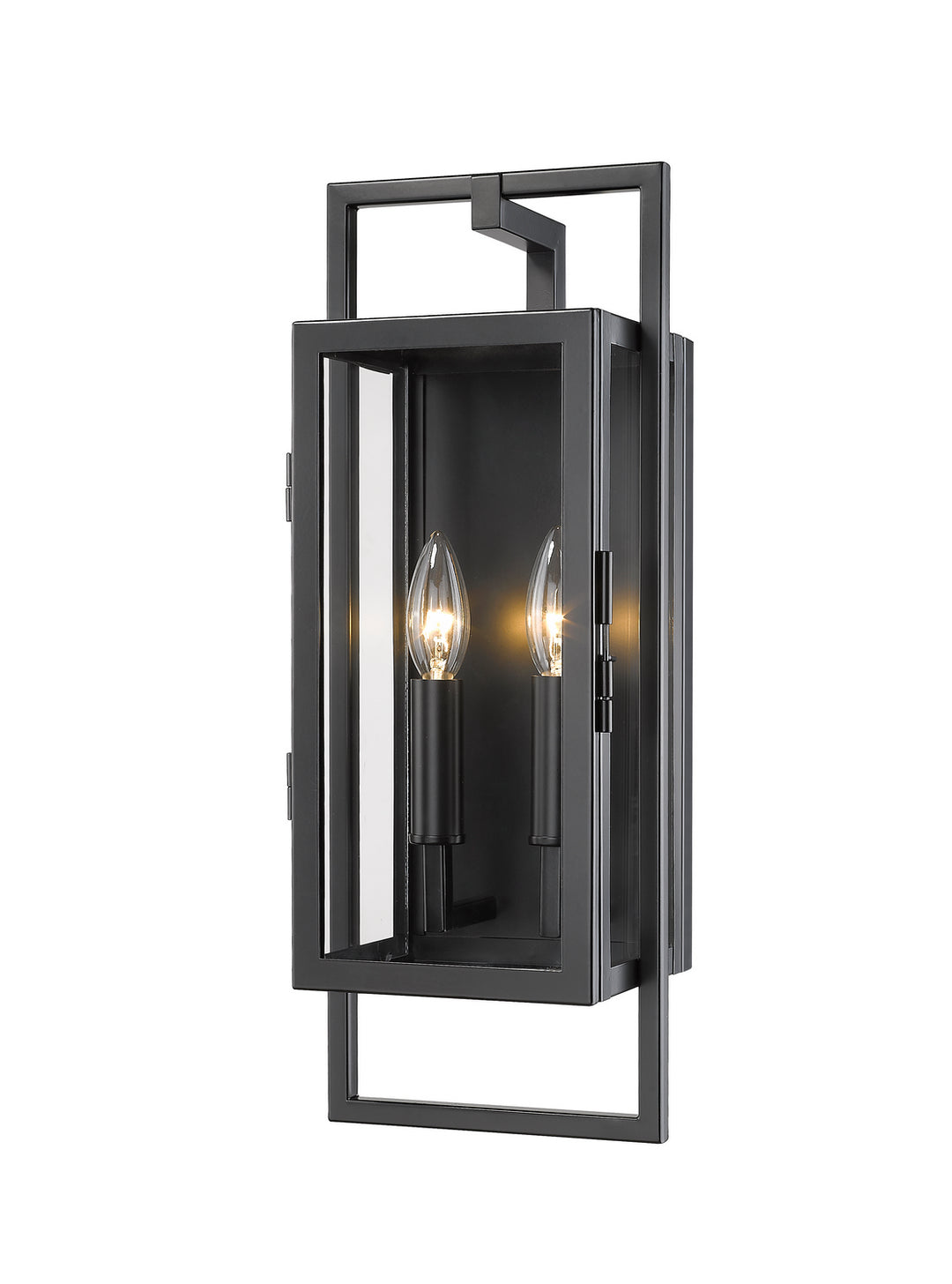 Z-Lite Canada - 598S-BK - Two Light Outdoor Wall Sconce - Lucian - Black