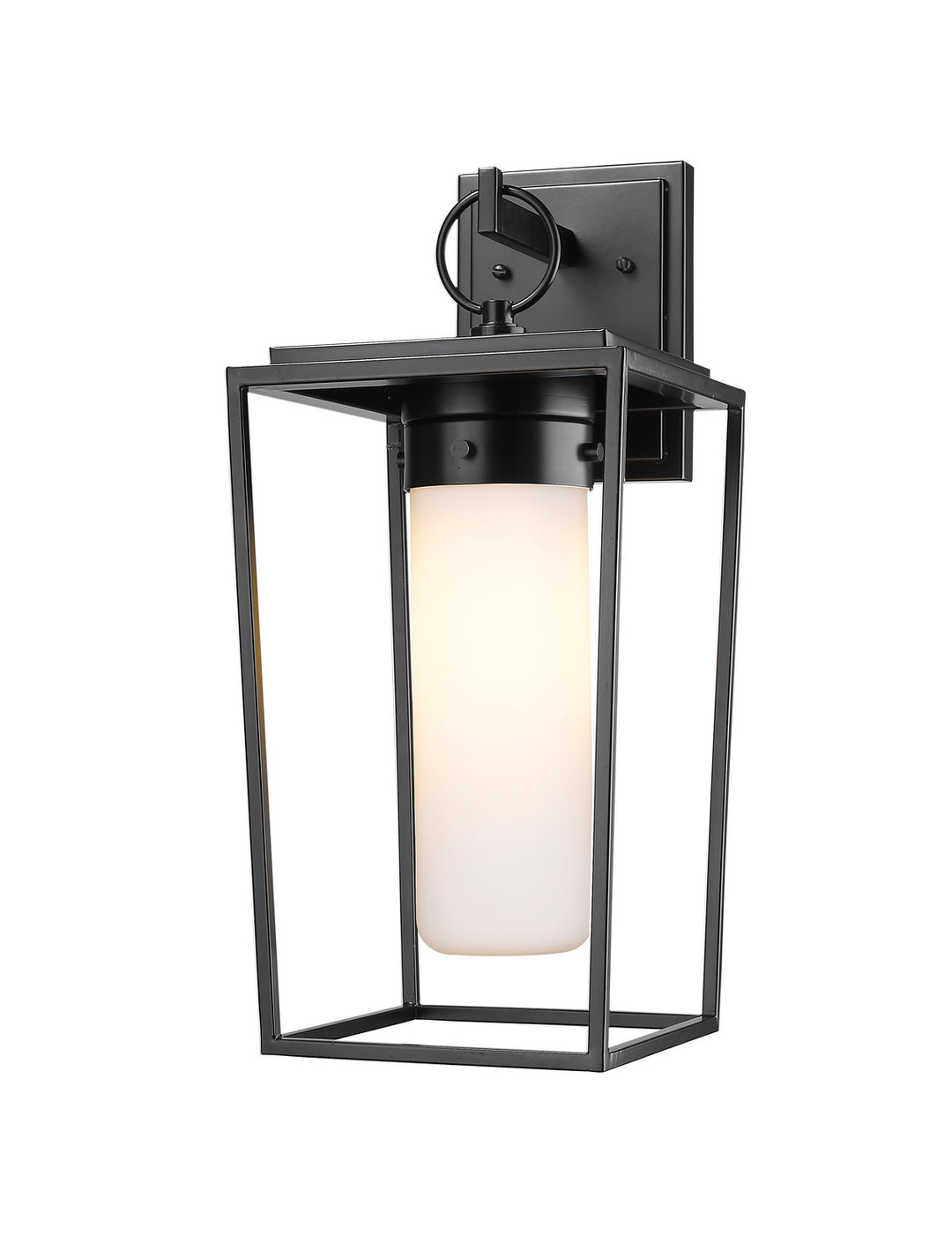 Sheridan One Light Outdoor Wall Light in Black - available from The Lighting Shoppe, trusted by Canadian homeowners