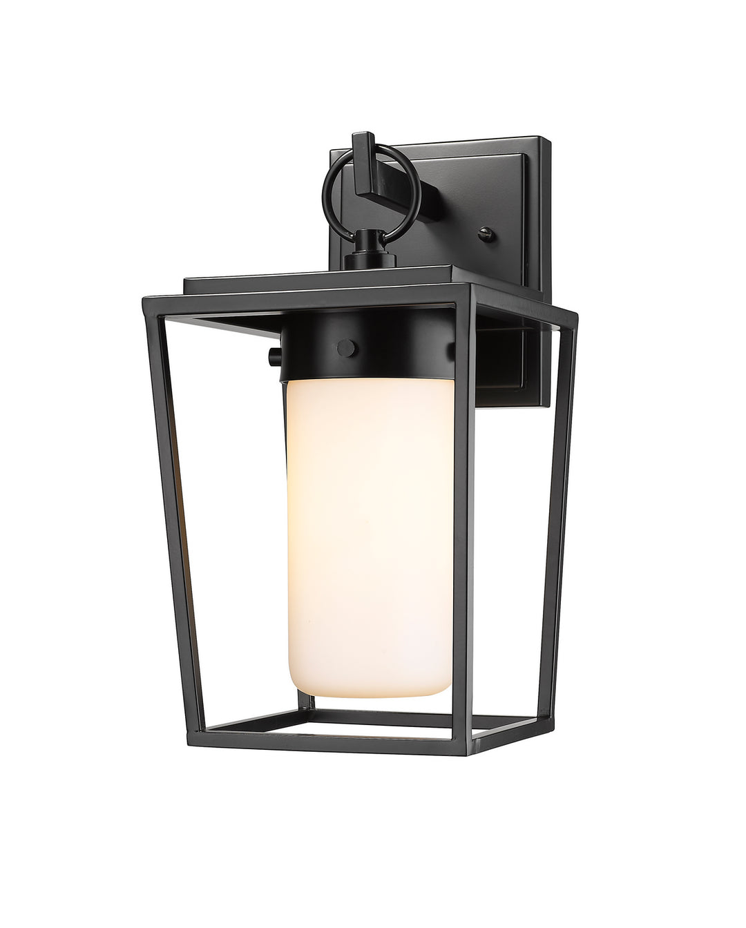 Sheridan One Light Outdoor Wall Light in Black - available from The Lighting Shoppe, trusted by Canadian homeowners