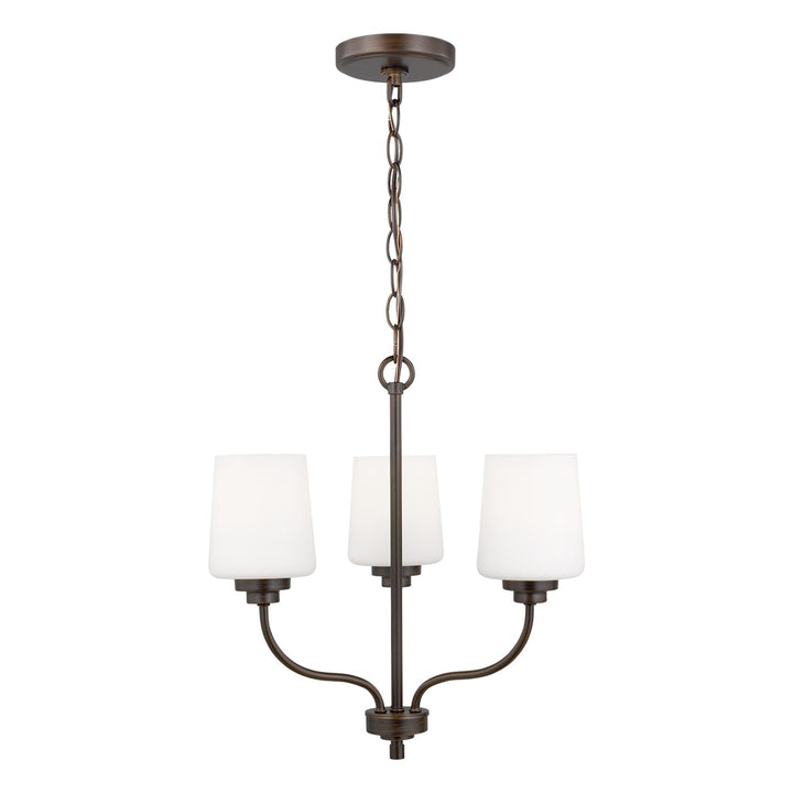 Generation Lighting Canada - 3102803-710 - Three Light Chandelier - Windom - Bronze