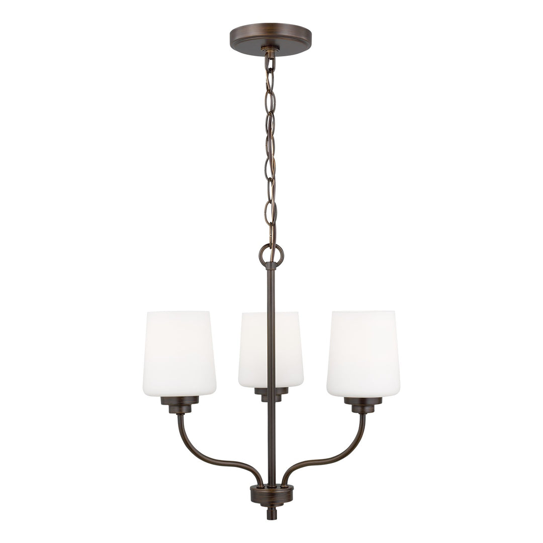 Generation Lighting Canada - 3102803EN3-710 - Three Light Chandelier - Windom - Bronze
