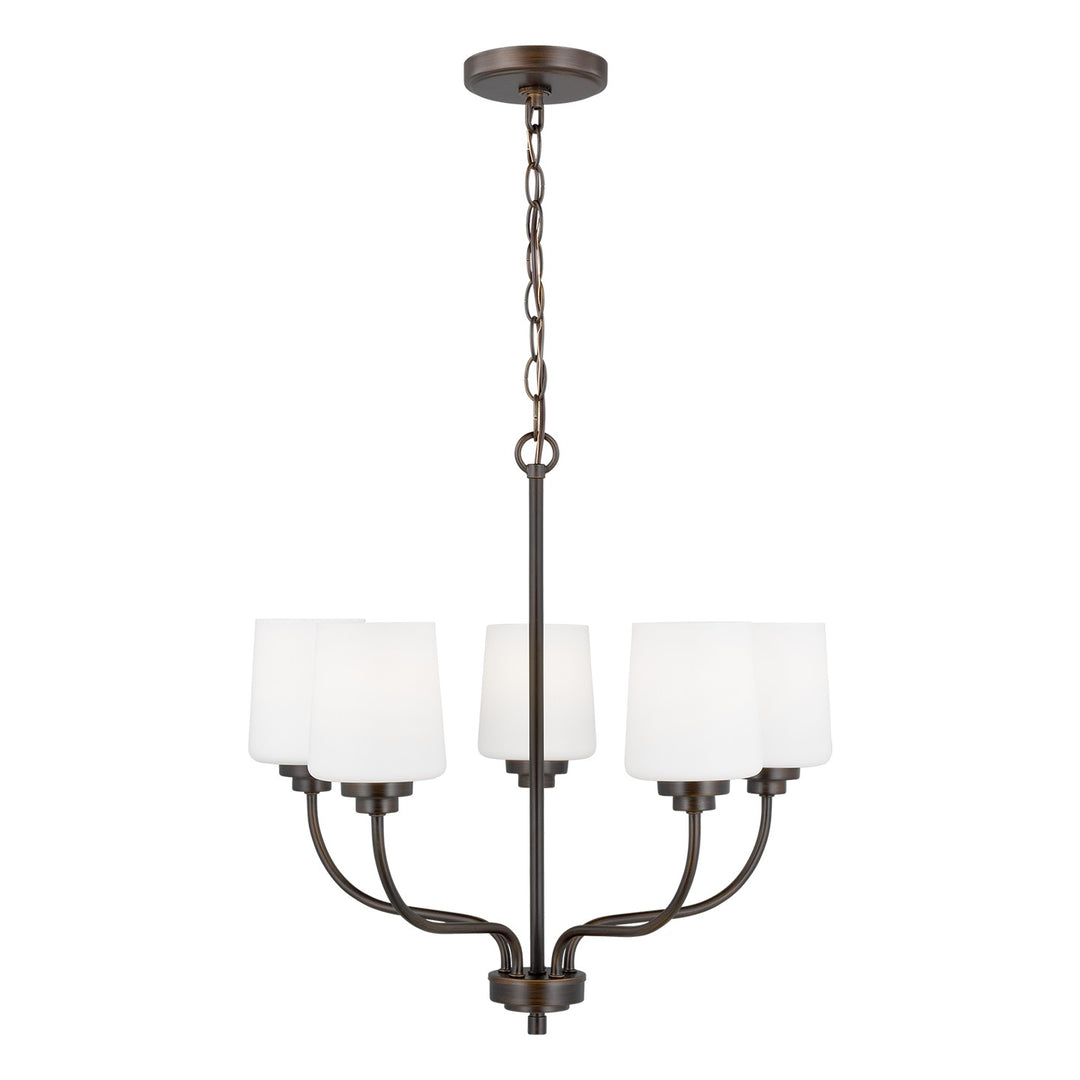 Generation Lighting Canada - 3102805-710 - Five Light Chandelier - Windom - Bronze