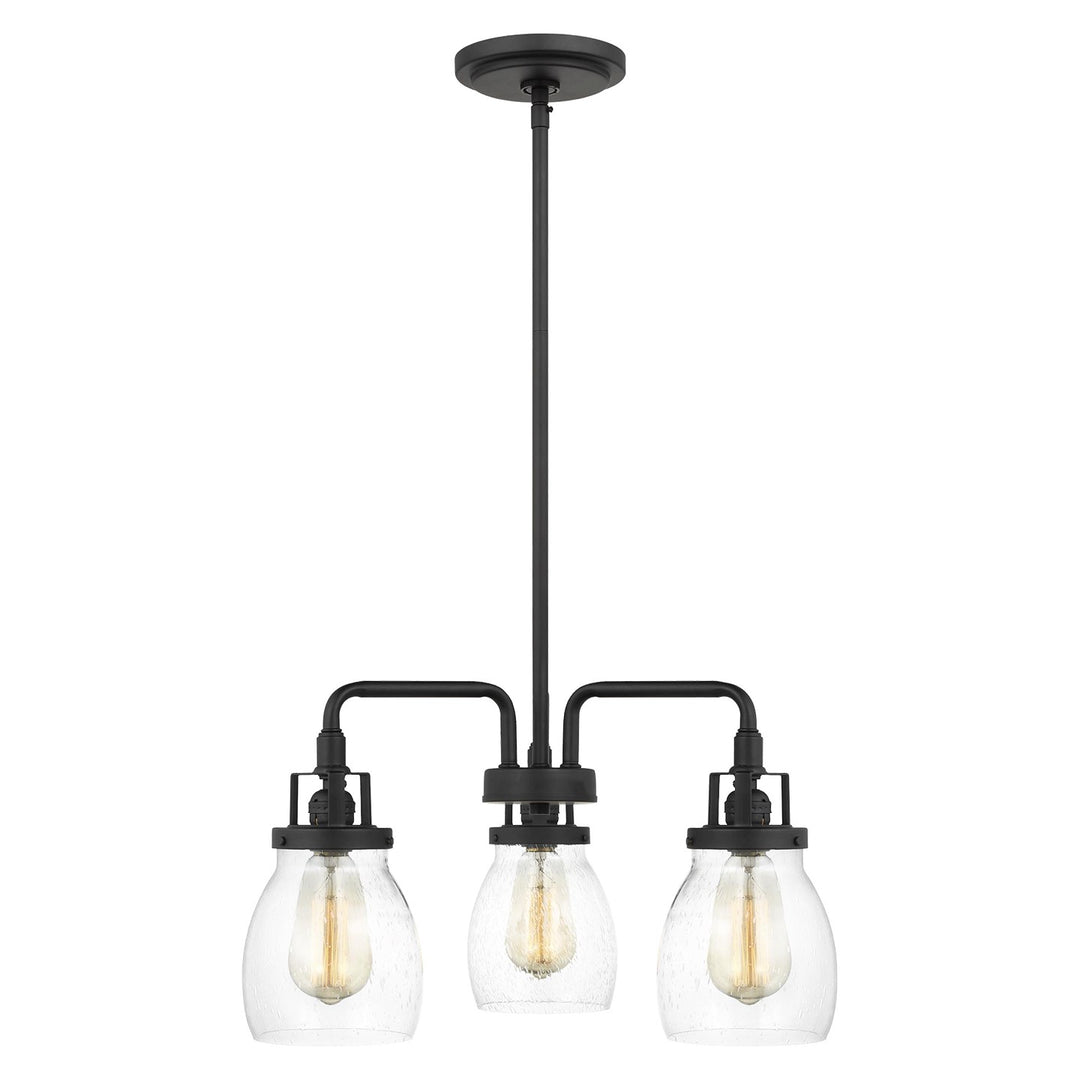 Generation Lighting Canada - 3114503-112 - Three Light Chandelier - Belton - Midnight Black