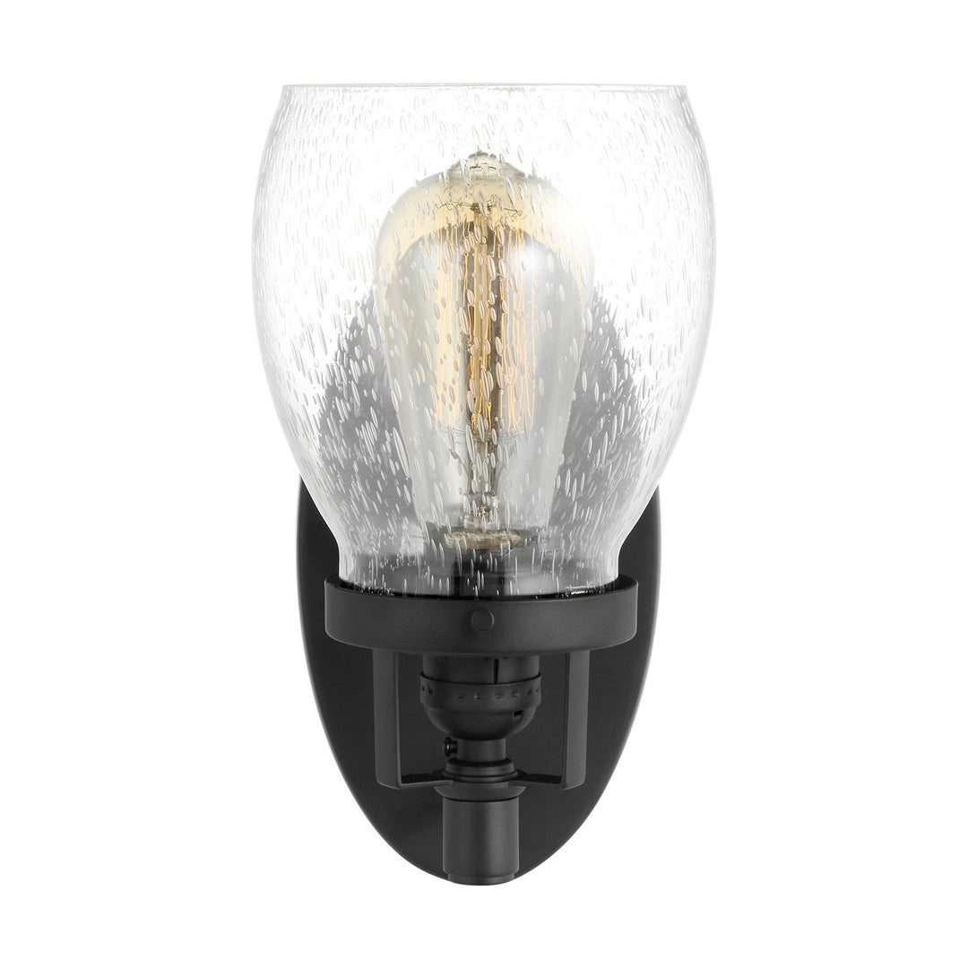 Generation Lighting Canada - 4114501-112 - One Light Wall / Bath Sconce - Belton - Midnight Black