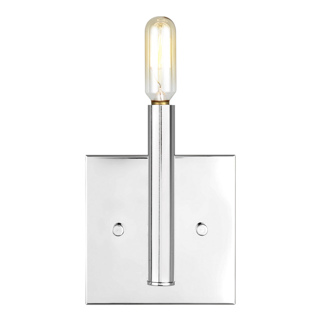 Vector One Light Wall / Bath Sconce in Chrome - available from The Lighting Shoppe, trusted by Canadian homeowners