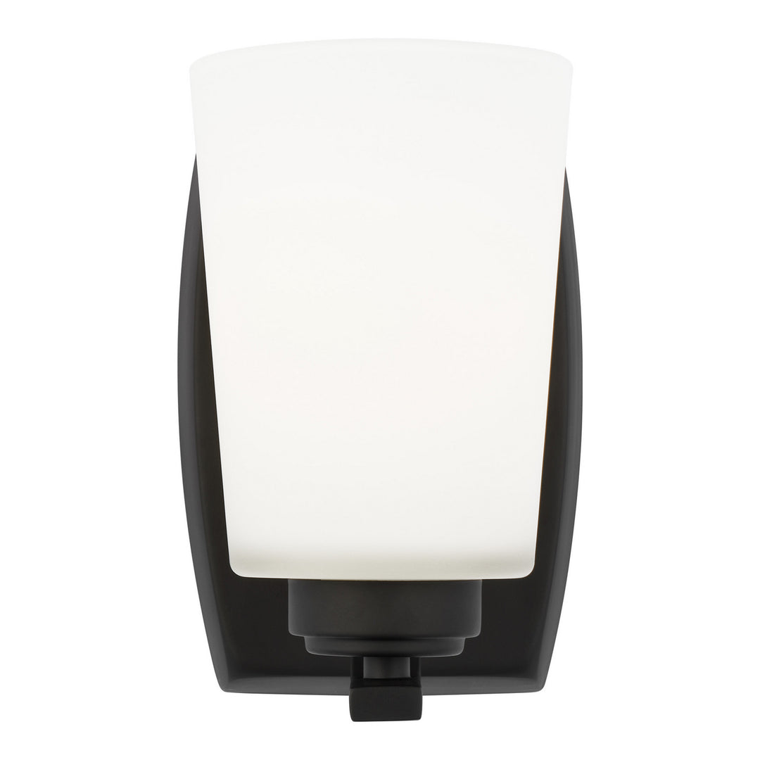 Generation Lighting Canada - 4128901EN3-112 - One Light Wall / Bath Sconce - Franport - Midnight Black