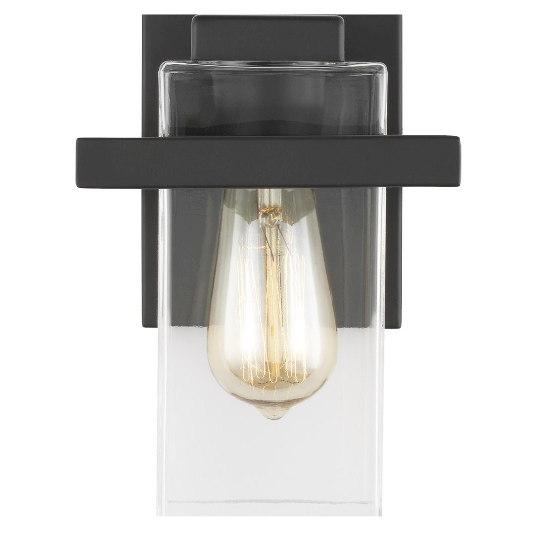 Generation Lighting Canada - 4141501-112 - One Light Wall / Bath Sconce - Mitte - Midnight Black