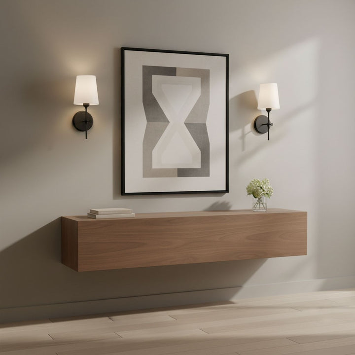 Visual Comfort Studio Canada - 4187201-112 - One Light Wall / Bath Sconce - Baker - Midnight Black