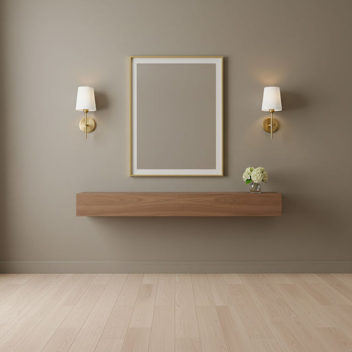 Visual Comfort Studio Canada - 4187201-848 - One Light Wall / Bath Sconce - Baker - Satin Brass