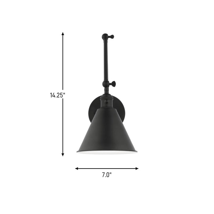 Visual Comfort Studio Canada - 4298101-112 - One Light Wall Sconce - Salem - Midnight Black