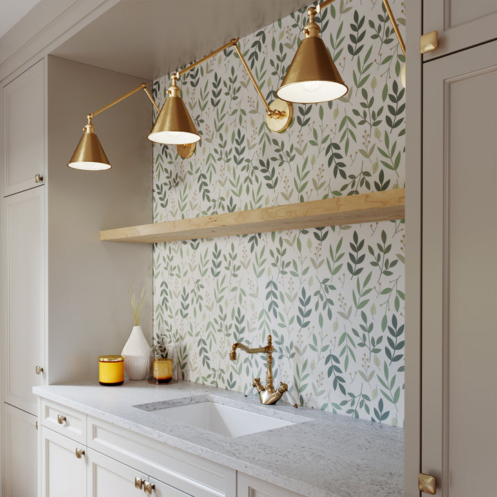 Visual Comfort Studio Canada - 4298101-848 - One Light Wall Sconce - Salem - Satin Brass