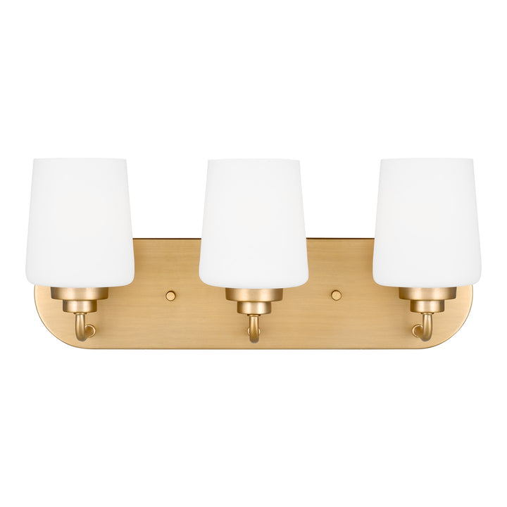 Generation Lighting Canada - 4402803-848 - Three Light Wall / Bath - Windom - Satin Brass