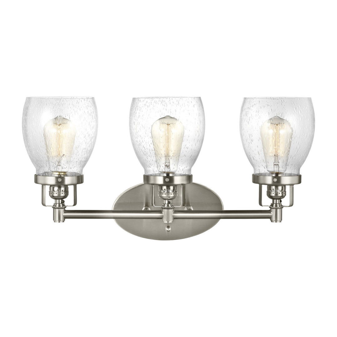 Generation Lighting Canada - 4414503EN7-962 - Three Light Wall / Bath - Belton - Brushed Nickel