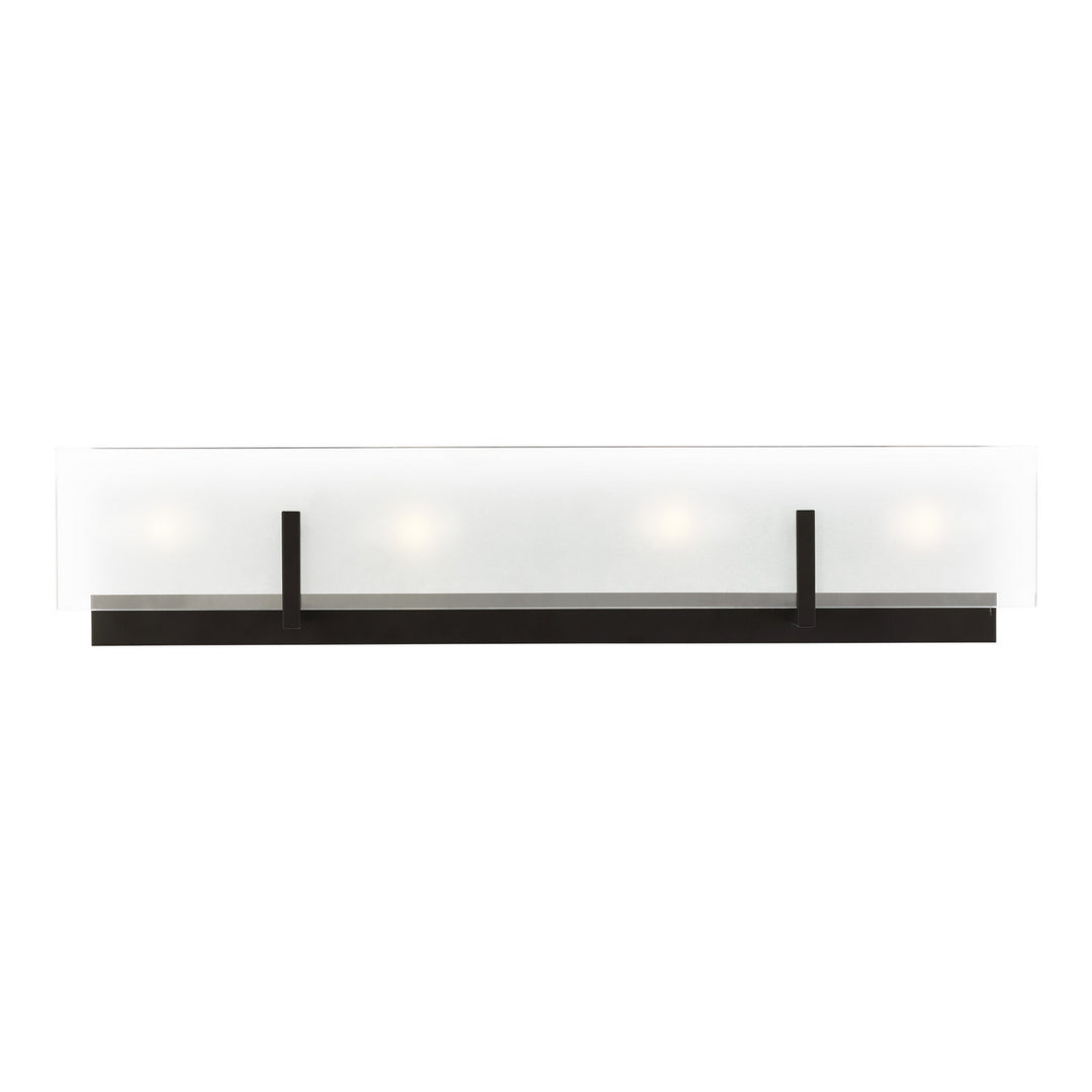Syll Four Light Wall / Bath in Midnight Black - available from The Lighting Shoppe, trusted by Canadian homeowners