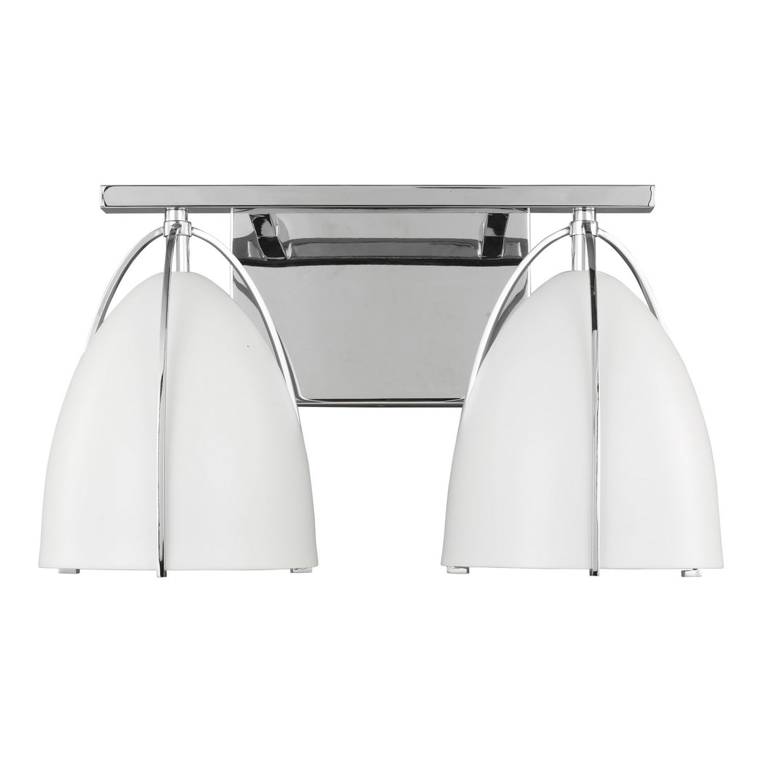 Visual Comfort Studio Canada - 4451802EN3-05 - Two Light Wall / Bath - Norman - Chrome