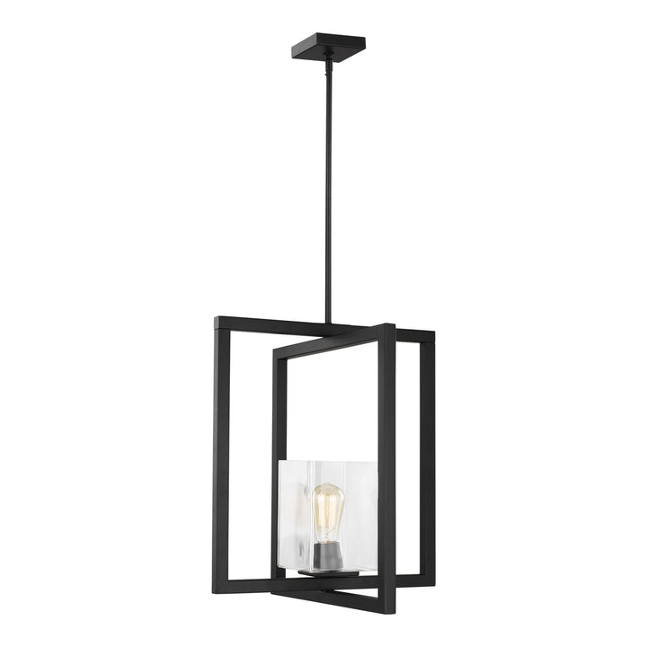 Generation Lighting Canada - 5141501-112 - One Light Pendant - Mitte - Midnight Black