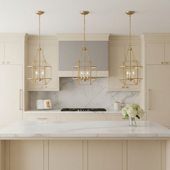 Visual Comfort Studio Canada - 5179403-848 - Three Light Lantern - Morrison - Satin Brass