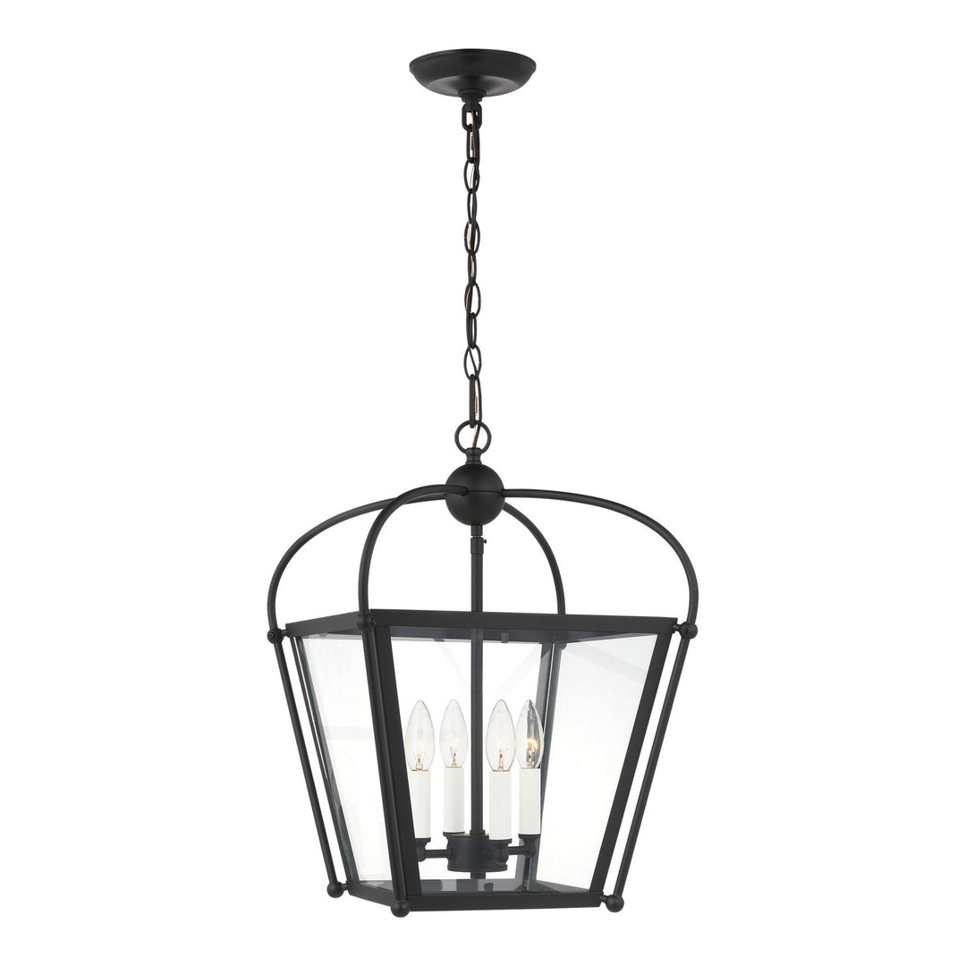 Visual Comfort Studio Canada - 5191004EN-112 - Four Light Lantern - Charleston - Midnight Black